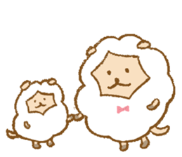 Maytaro of a sheep. sticker #5853238