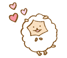 Maytaro of a sheep. sticker #5853244