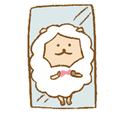 Maytaro of a sheep. sticker #5853249