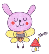 Usakumamushi5 sticker #5853615