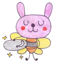 Usakumamushi5 sticker #5853617