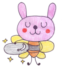 Usakumamushi5 sticker #5853617