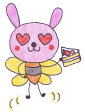 Usakumamushi5 sticker #5853618