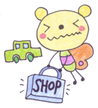 Usakumamushi5 sticker #5853625