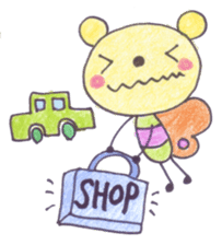 Usakumamushi5 sticker #5853625