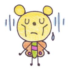 Usakumamushi5 sticker #5853629