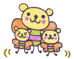 Usakumamushi5 sticker #5853634