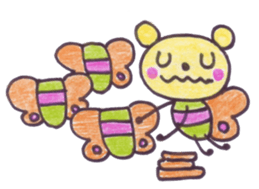 Usakumamushi5 sticker #5853635