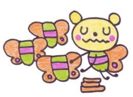 Usakumamushi5 sticker #5853635