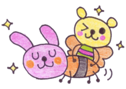 Usakumamushi5 sticker #5853636