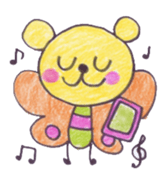 Usakumamushi5 sticker #5853641