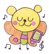 Usakumamushi5 sticker #5853641