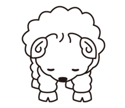 sometimes, feather sticker #5853989