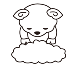 sometimes, feather sticker #5853997