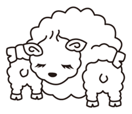 sometimes, feather sticker #5853999