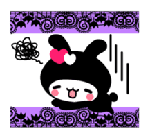 Black Rabbit "Usagi chan" talk ver3. sticker #5854261