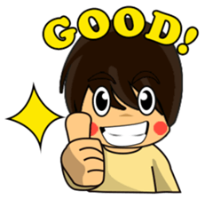 Naughty youngster sticker #5854572