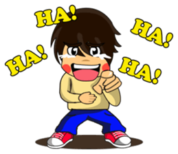 Naughty youngster sticker #5854580