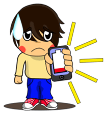 Naughty youngster sticker #5854582