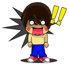 Naughty youngster sticker #5854588