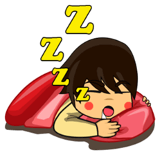 Naughty youngster sticker #5854591