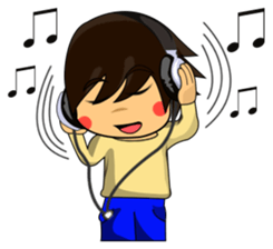 Naughty youngster sticker #5854593