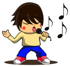 Naughty youngster sticker #5854594