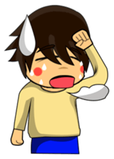 Naughty youngster sticker #5854596