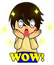 Naughty youngster sticker #5854597