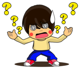 Naughty youngster sticker #5854602