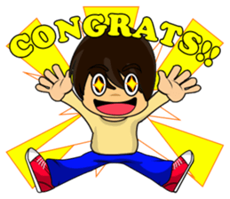 Naughty youngster sticker #5854603