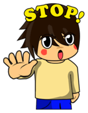 Naughty youngster sticker #5854607