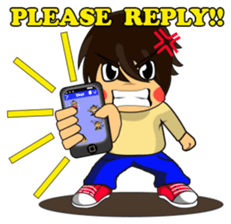 Naughty youngster sticker #5854609