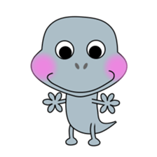 Hello.  I am a small gecko. sticker #5854930