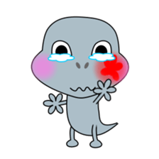 Hello.  I am a small gecko. sticker #5854945