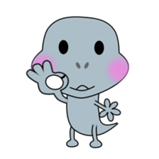 Hello.  I am a small gecko. sticker #5854953