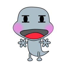 Hello.  I am a small gecko. sticker #5854966