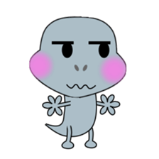 Hello.  I am a small gecko. sticker #5854967