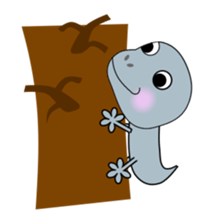 Hello.  I am a small gecko. sticker #5854969