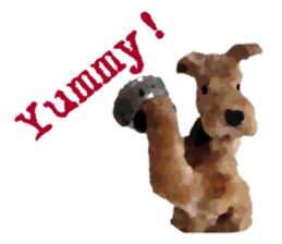 Lovely terrier Browny sticker #5855045