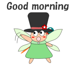 Conversation with fairy English sticker #5855691