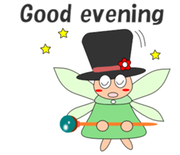 Conversation with fairy English sticker #5855694