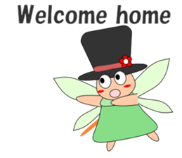Conversation with fairy English sticker #5855699