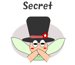 Conversation with fairy English sticker #5855706