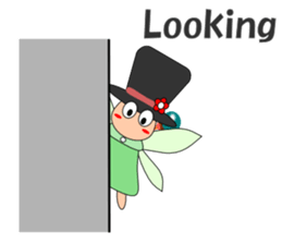 Conversation with fairy English sticker #5855708