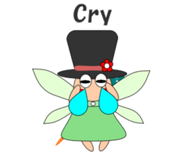Conversation with fairy English sticker #5855712