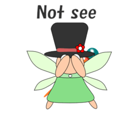 Conversation with fairy English sticker #5855720