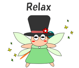 Conversation with fairy English sticker #5855723