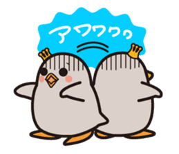 the baby of penguin. sticker #5856003