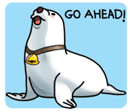 Not Seal But Seal? sticker #5856064